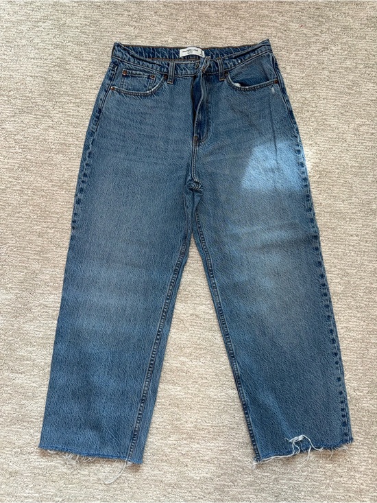 Abercrombie & Fitch Denim - Abercrombie & Fitch loose high rise jeans